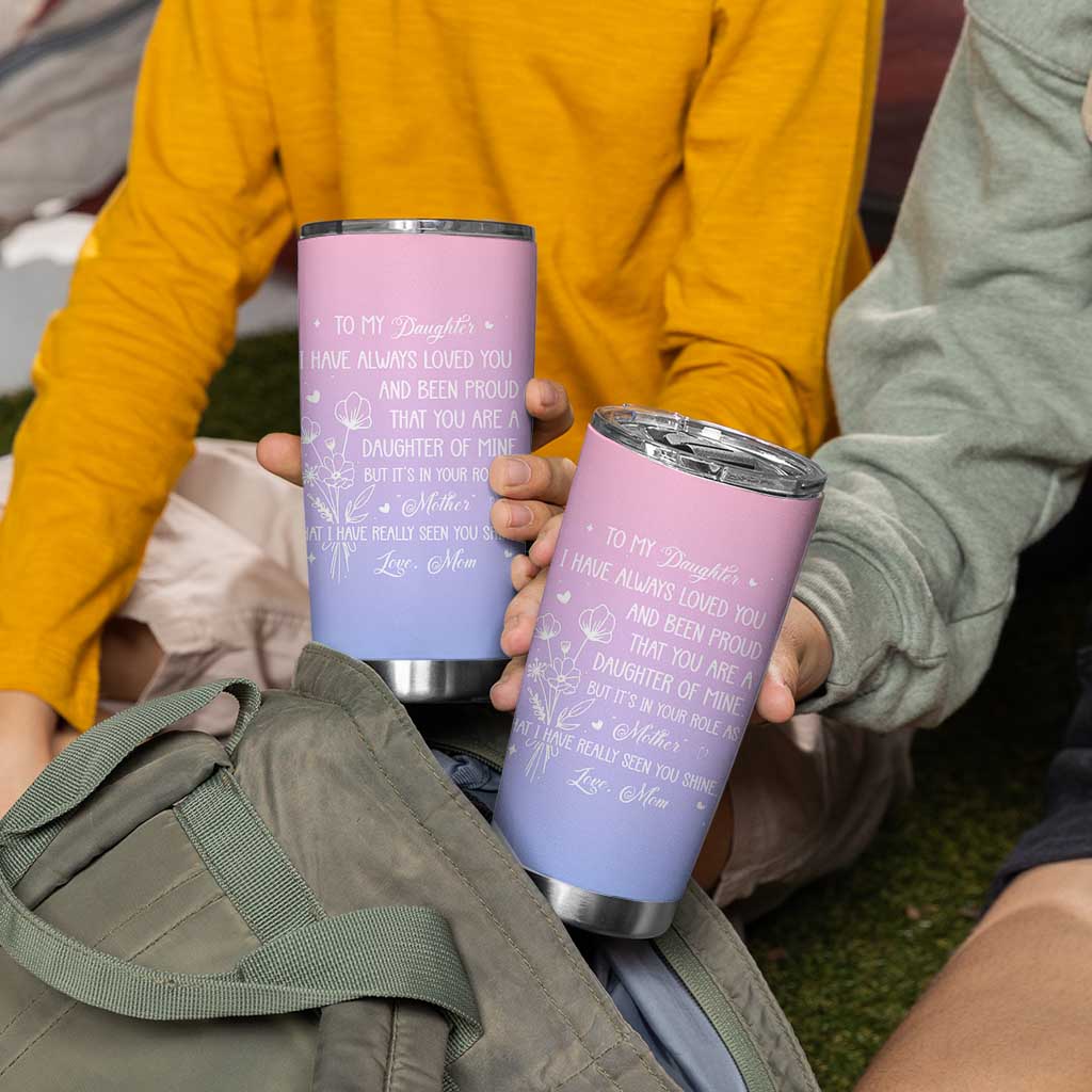 Adult Daughters Gifts From Mom Tumbler Cup To My Daughter