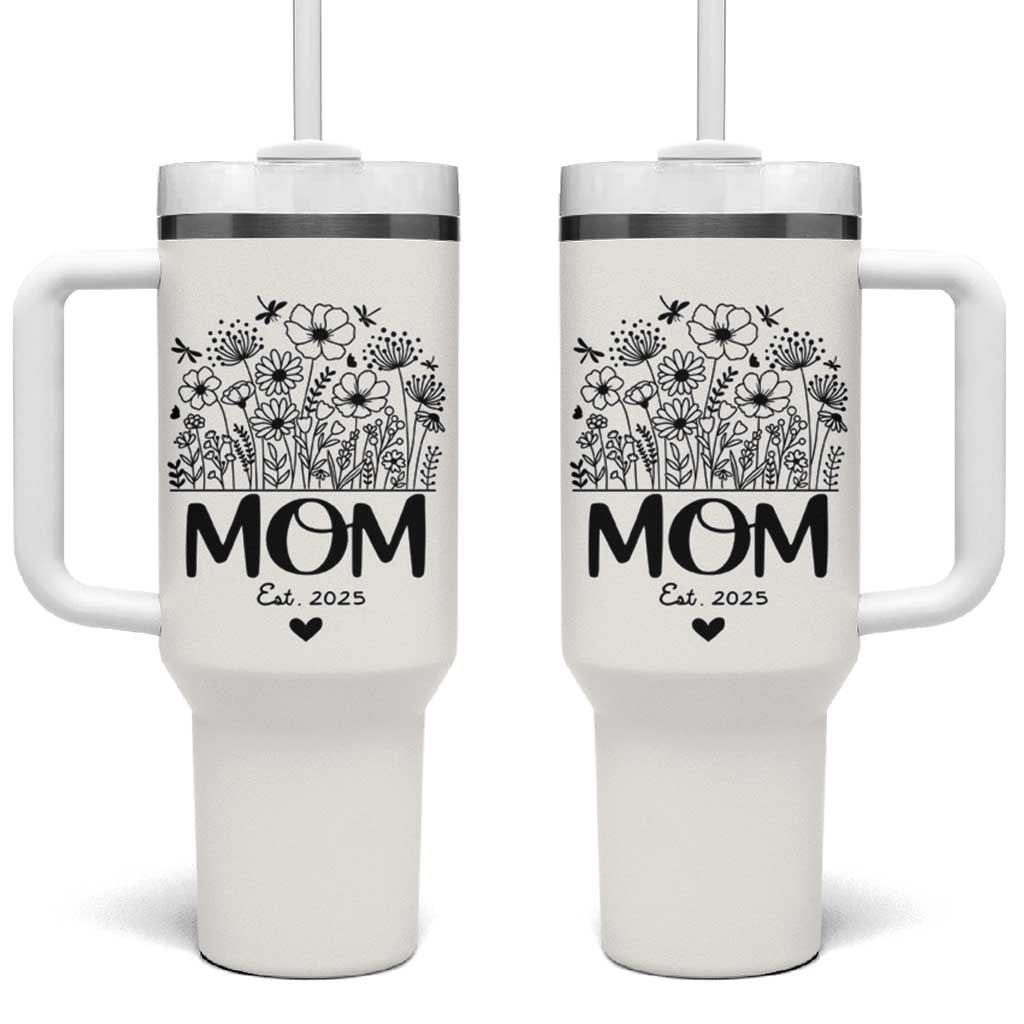 Mothers Day Gifts For New Mom 2025 Tumbler With Handle First Time Mom Pregnant Mommy Expecting Mother