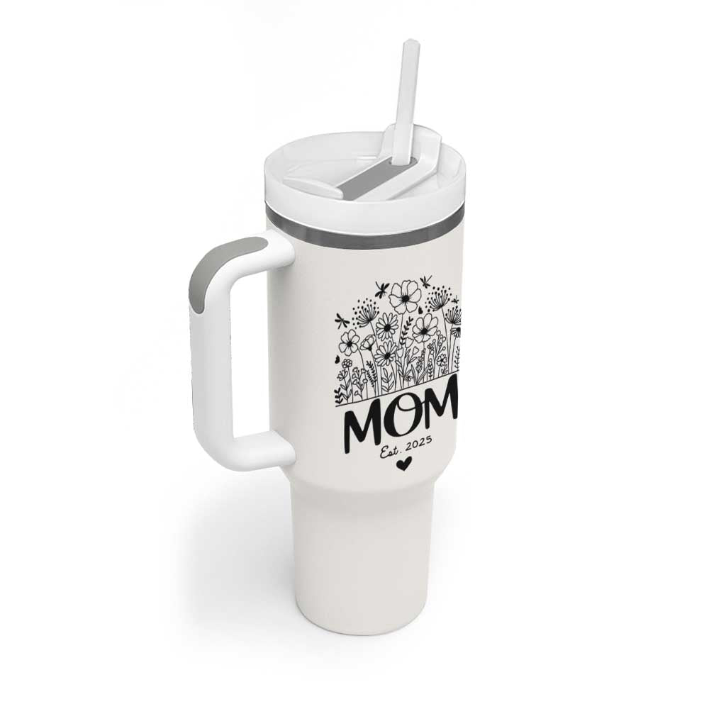 Mothers Day Gifts For New Mom 2025 Tumbler With Handle First Time Mom Pregnant Mommy Expecting Mother