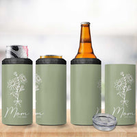 Mothers Day Gifts For New Mom 2025 4 in 1 Can Cooler Tumbler Flower First Time Mom Gift