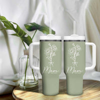 Mothers Day Gifts For New Mom 2025 Tumbler With Handle Flower First Time Mom Gift