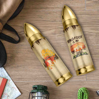 Bigfoot Bullet Tumbler Sasquatch Lover Campfire Outdoor Camping Nature Gift