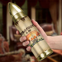 Bigfoot Bullet Tumbler Sasquatch Lover Campfire Outdoor Camping Nature Gift