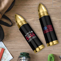 Dog Lover Gag Gifts Bullet Tumbler I Prefer Dogs Over People American Flag