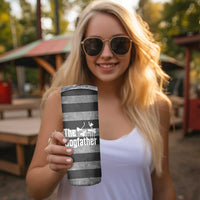 The Dogfather Skinny Tumbler English Bulldog Dog Father Dad Owner Funny Cute Pup Doggo