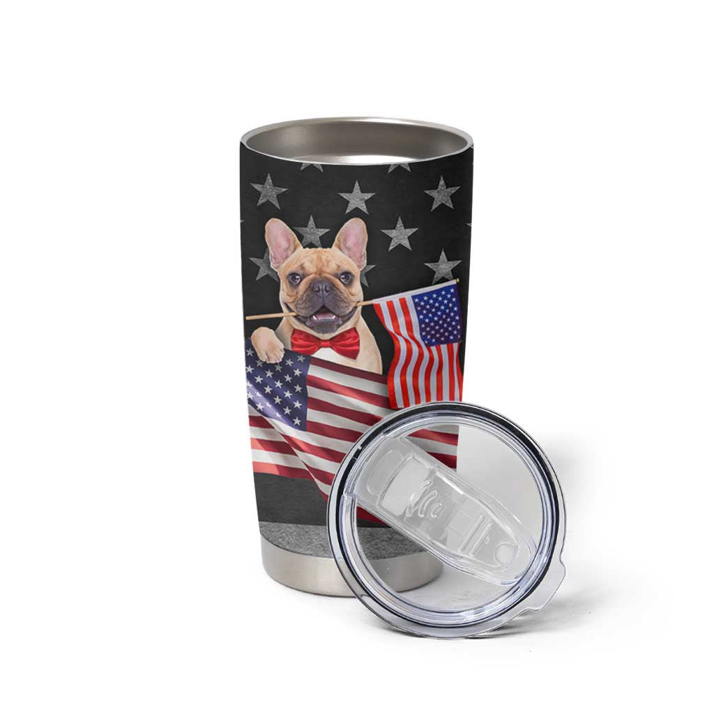 The Dogfather Tumbler Cup English Bulldog Dog Father Dad Owner Funny Cute Pup Doggo