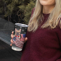 The Dogfather Tumbler Cup English Bulldog Dog Father Dad Owner Funny Cute Pup Doggo