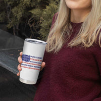 American Gifts Tumbler Cup Independence Day 4th Of July USA Flag