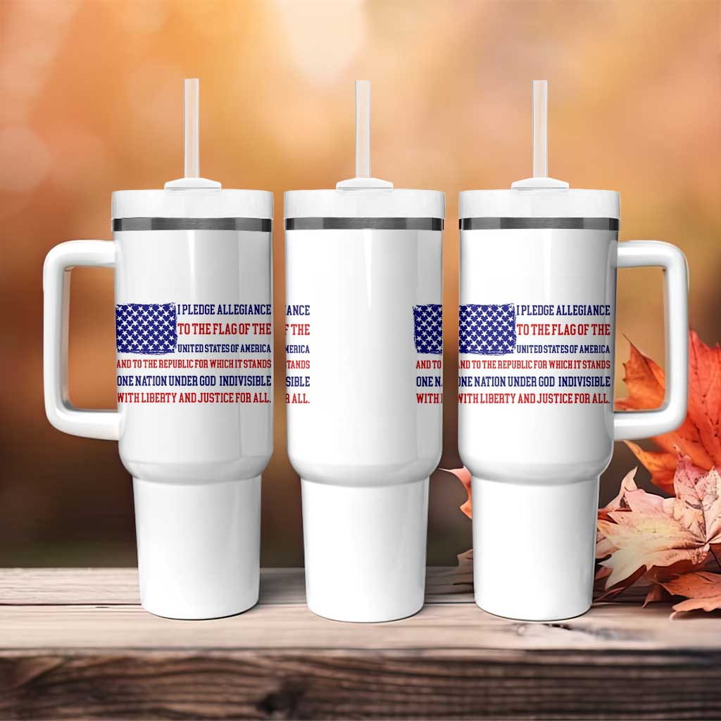 American Gifts Tumbler With Handle Independence Day 4th Of July USA Flag