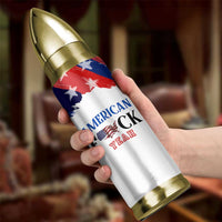 America Fck Yeah Bullet Tumbler Funny Patriotic USA Flag American Patriot