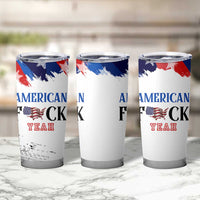 America Fck Yeah Tumbler Cup Funny Patriotic USA Flag American Patriot