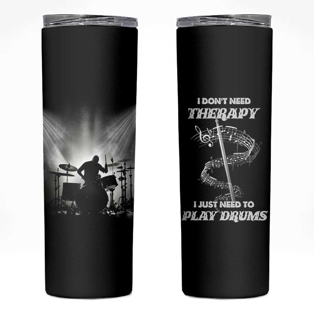 Drummer Skinny Tumbler Drumstick Rock Music Lover Gift For Drummers