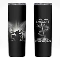 Drummer Skinny Tumbler Drumstick Rock Music Lover Gift For Drummers