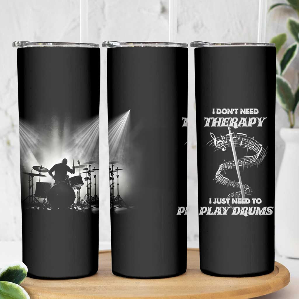 Drummer Skinny Tumbler Drumstick Rock Music Lover Gift For Drummers
