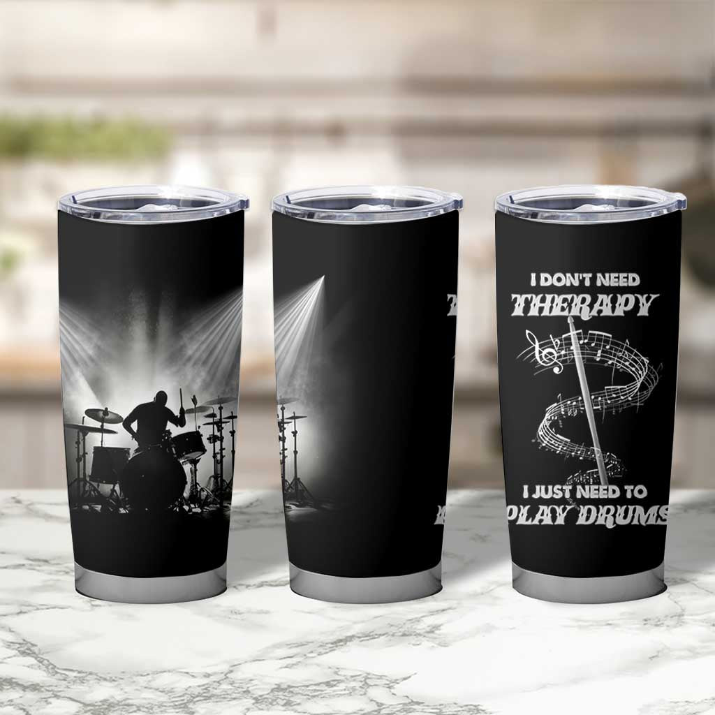 Drummer Tumbler Cup Drumstick Rock Music Lover Gift For Drummers