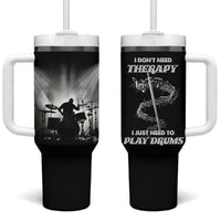 Drummer Tumbler With Handle Drumstick Rock Music Lover Gift For Drummers
