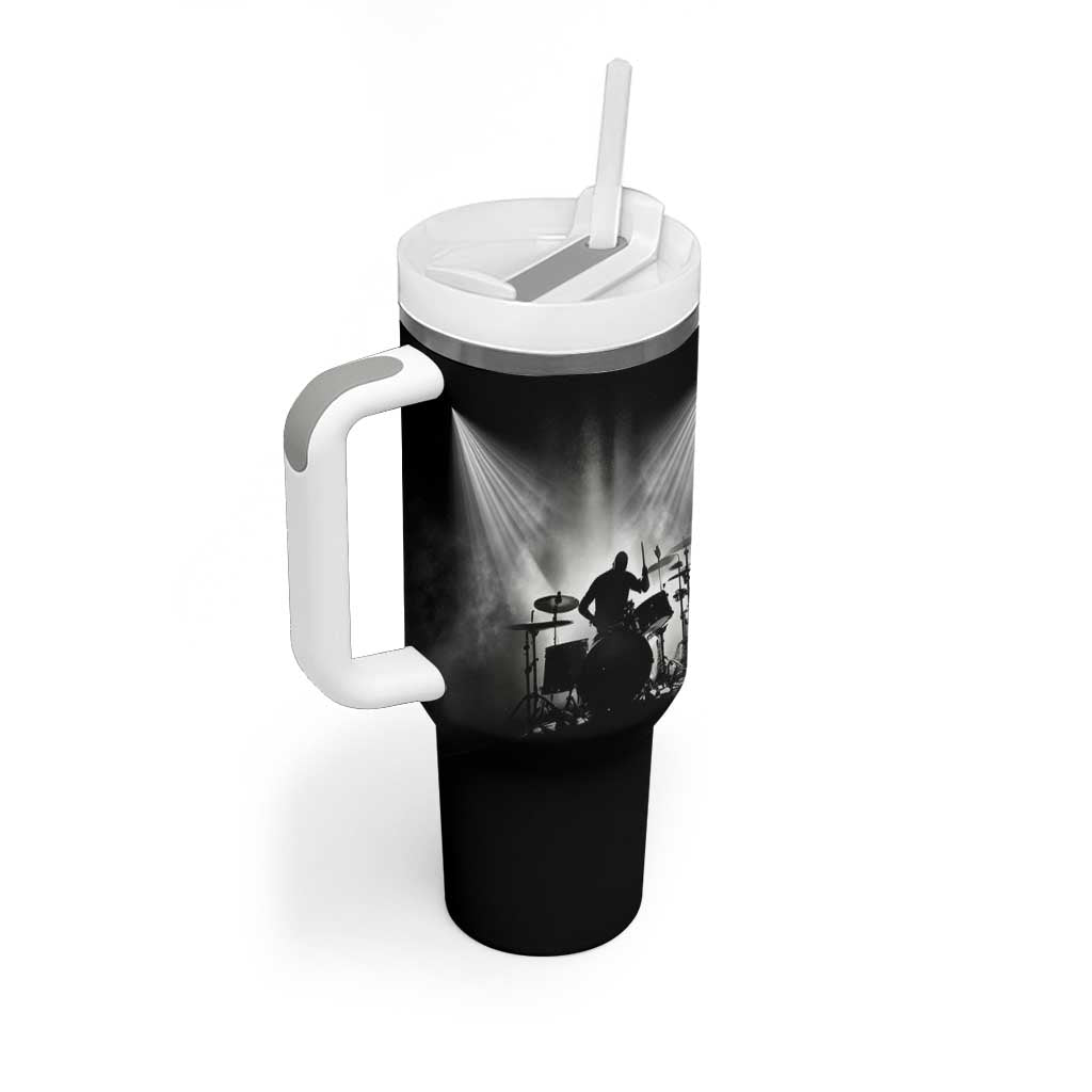 Drummer Tumbler With Handle Drumstick Rock Music Lover Gift For Drummers