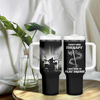 Drummer Tumbler With Handle Drumstick Rock Music Lover Gift For Drummers