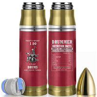 Skeleton Drummer Bullet Tumbler Thats What I Do I Play Drums Gifts For Drummers Percussionists