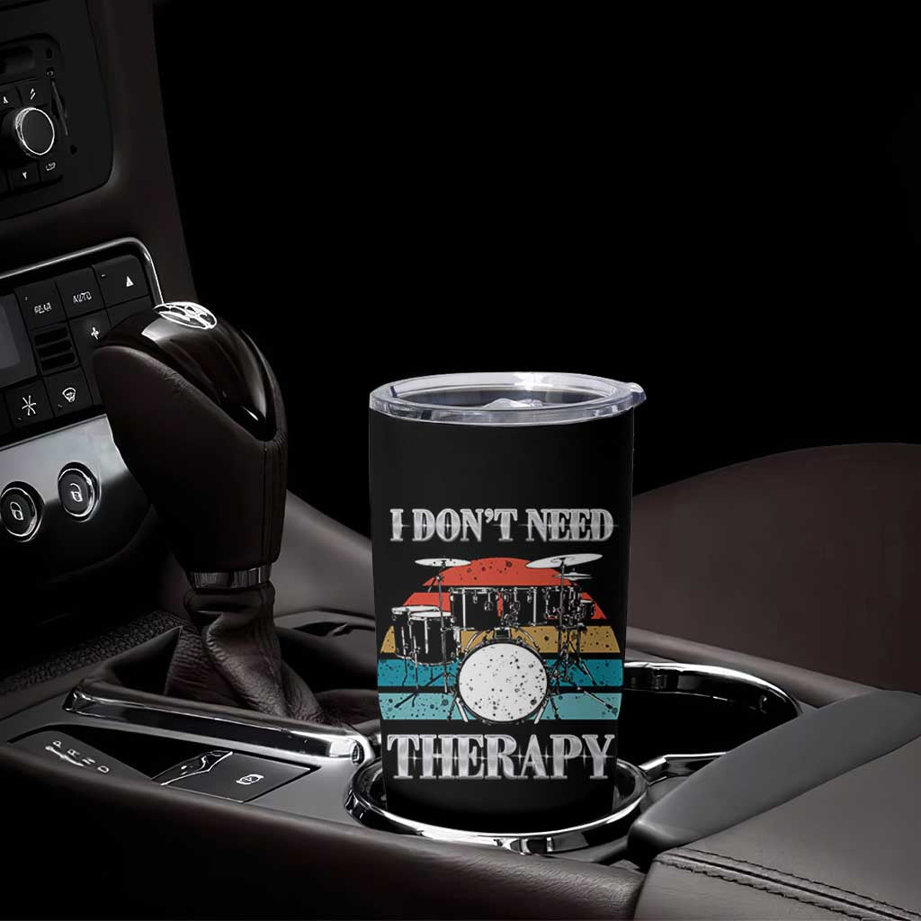 Drummer Tumbler Cup Retro Rock Music Lover Gift For Drummers