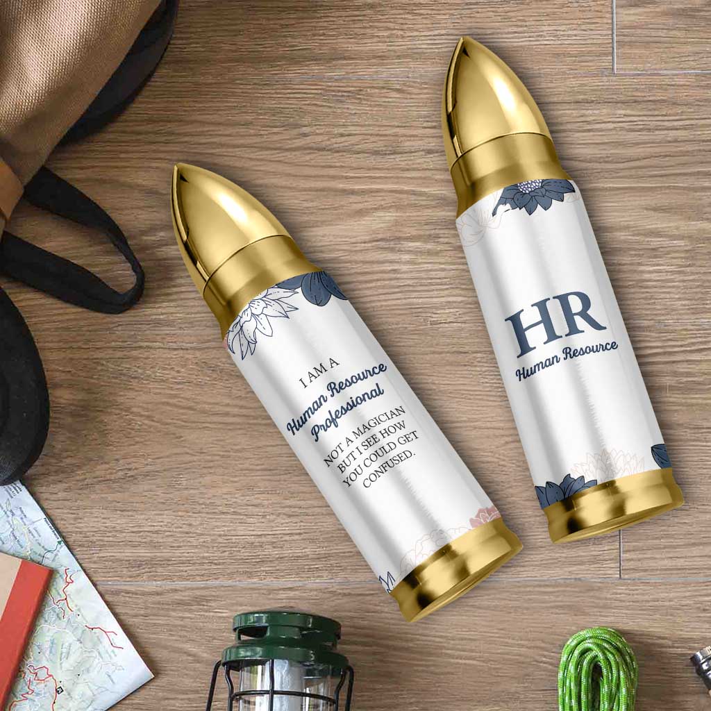 Human Resources Gifts Bullet Tumbler HR Professionals Day Office HR Gifts for Women Flower