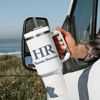 Human Resources Gifts Tumbler With Handle HR Professionals Day Office HR Gifts for Women Flower