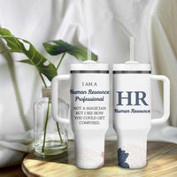 Human Resources Gifts Tumbler With Handle HR Professionals Day Office HR Gifts for Women Flower