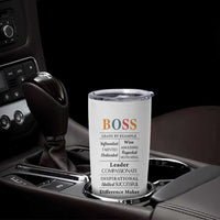 Thank You Gifts For Boss Tumbler Cup Leader Manager Office Coworker Funny Christmas Birthday Gift
