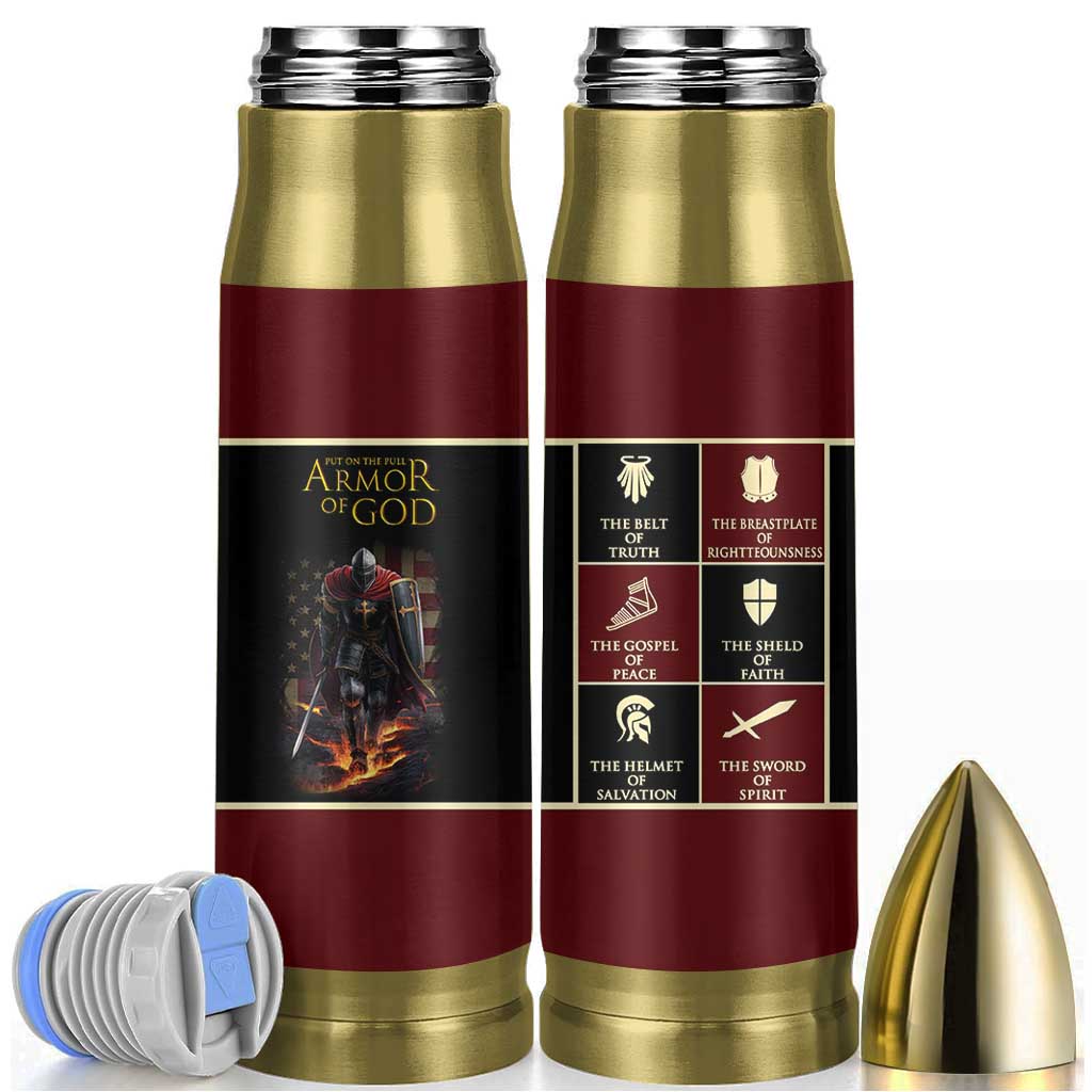 Pastor Appreciation Gifts Bullet Tumbler Put The Full Armor Of God Christian Believers Pastors
