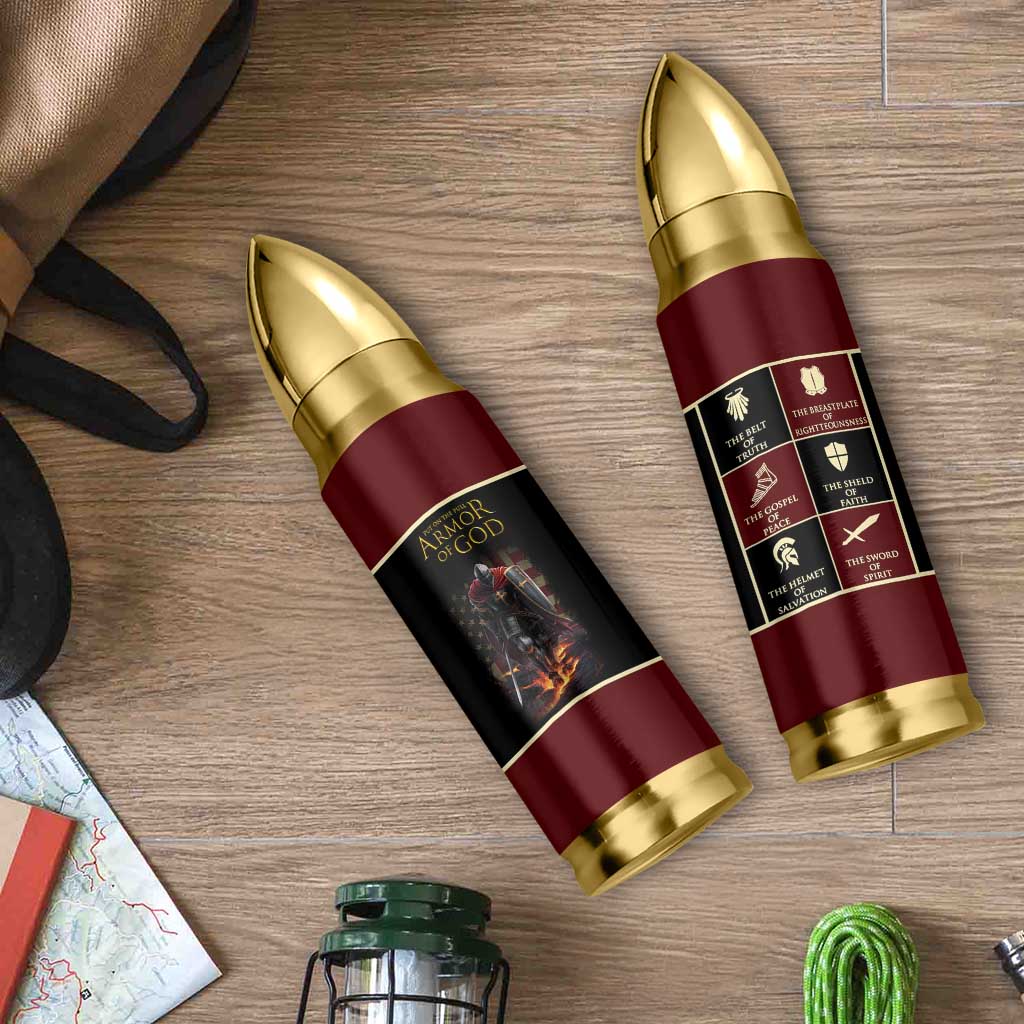 Pastor Appreciation Gifts Bullet Tumbler Put The Full Armor Of God Christian Believers Pastors