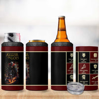 Pastor Appreciation Gifts 4 in 1 Can Cooler Tumbler Put The Full Armor Of God Christian Believers Pastors