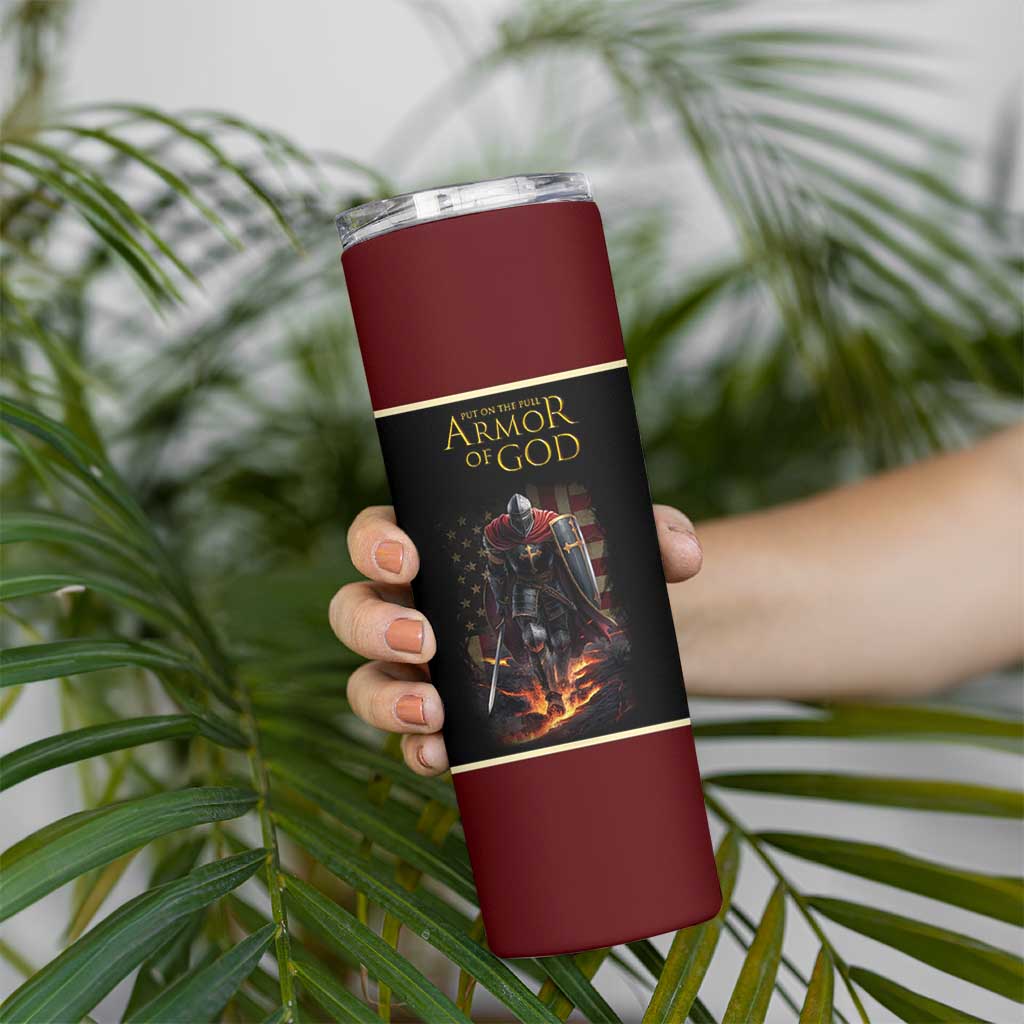 Pastor Appreciation Gifts Skinny Tumbler Put The Full Armor Of God Christian Believers Pastors