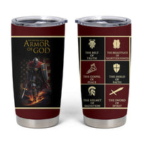Pastor Appreciation Gifts Tumbler Cup Put The Full Armor Of God Christian Believers Pastors