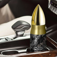 Bigfoot Camping Bullet Tumbler Not All Who Wander Are Lost Sasquatch