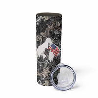 Bigfoot Camping Skinny Tumbler Not All Who Wander Are Lost Sasquatch
