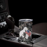 Bigfoot Camping Tumbler Cup Not All Who Wander Are Lost Sasquatch