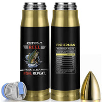 Funny Fishing Bullet Tumbler Keeping It Reel Fisherman Fathers Day Gifts