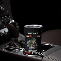Funny Fishing Tumbler Cup Keeping It Reel Fisherman Fathers Day Gifts