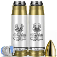 American Flag Patriotic Bullet Tumbler USA US Constitution 4th of July We The People 1776 Flag