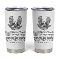 American Flag Patriotic Tumbler Cup USA US Constitution 4th of July We The People 1776 Flag