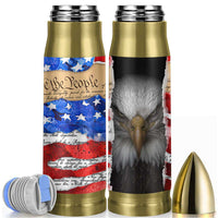Patriotic Eagle American Flag Bullet Tumbler 250 Years 1776 2026 4th Of July Independence Day