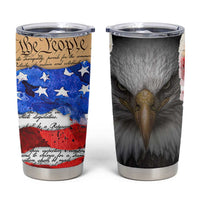 Patriotic Eagle American Flag Tumbler Cup 250 Years 1776 2026 4th Of July Independence Day