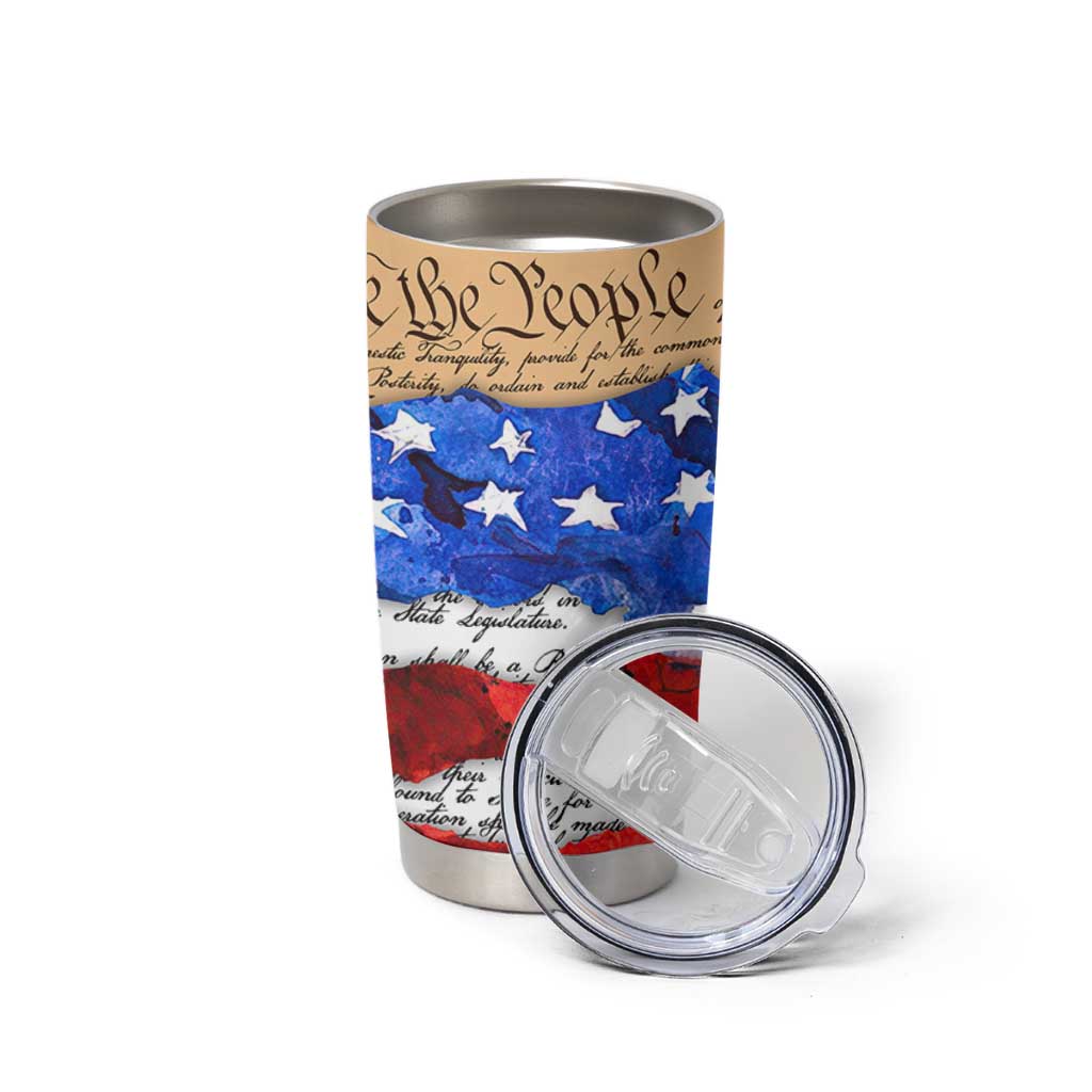 Patriotic Eagle American Flag Tumbler Cup 250 Years 1776 2026 4th Of July Independence Day