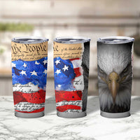 Patriotic Eagle American Flag Tumbler Cup 250 Years 1776 2026 4th Of July Independence Day