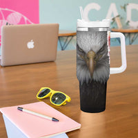 Patriotic Eagle American Flag Tumbler With Handle 250 Years 1776 2026 4th Of July Independence Day