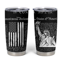 American Patriotic Gift Tumbler Cup US Constitution We The People 4th Of July Independence Day