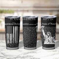American Patriotic Gift Tumbler Cup US Constitution We The People 4th Of July Independence Day