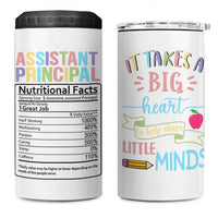 Assistant Principal Gifts 4 in 1 Can Cooler Tumbler AP Appreciation Gifts Back to School