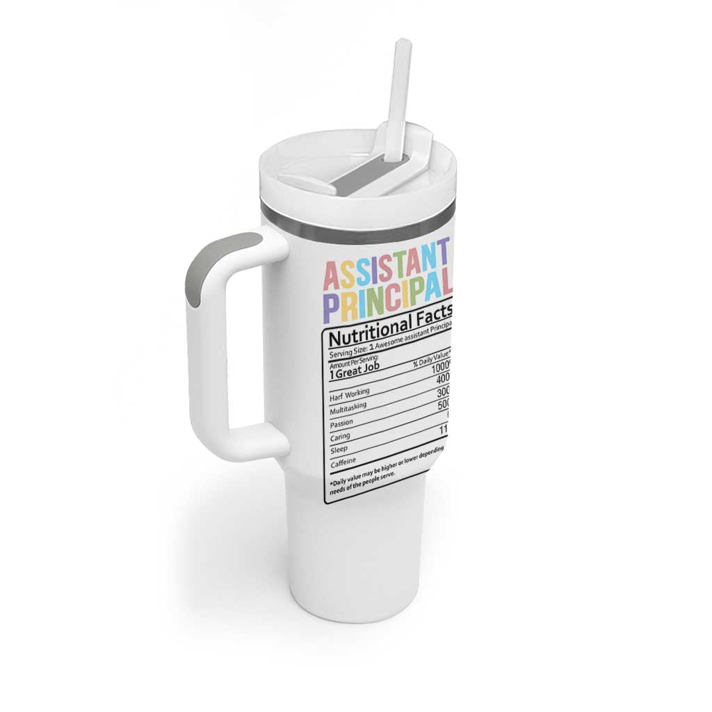 Assistant Principal Gifts Tumbler With Handle AP Appreciation Gifts Back to School