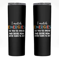 Funny Retirement Gift Skinny Tumbler Officially Retired Let The Fun Begin - Wonder Print Shop